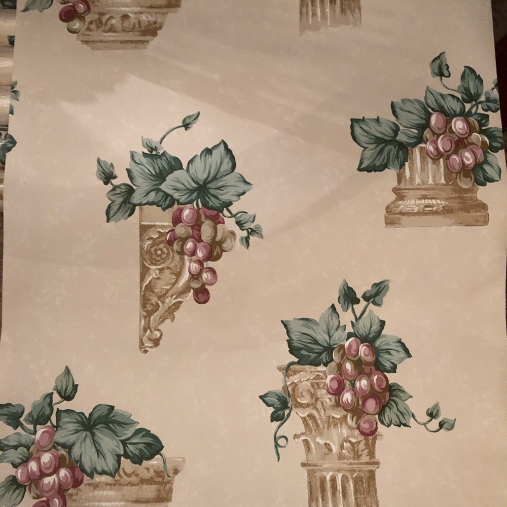 Wallpaper, very nice. Have multiple rolls
